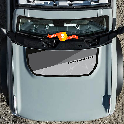 Capot Bronco Wrap Graphics Sticker autocollant pour Ford Bronco
