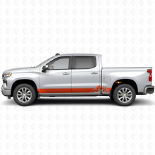 Bandes vinyle à couches superposées pour porte et bas de caisse Chevrolet Silverado 1500 T1XX 2019-2026_4