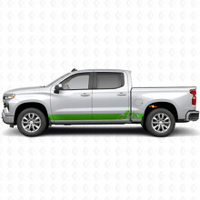 Bandes vinyle à couches superposées pour porte et bas de caisse Chevrolet Silverado 1500 T1XX 2019-2026_6