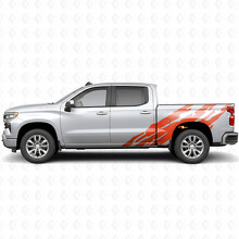 Bandes vinyles dentelées pour côtés de lit Chevrolet Silverado 1500 T1XX 2019-2026_4