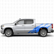 Bandes vinyles dentelées pour côtés de lit Chevrolet Silverado 1500 T1XX 2019-2026_5