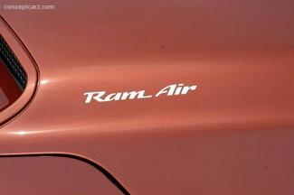 2 autocollants pour capot de remplacement Pontiac Trans Am Ram Air