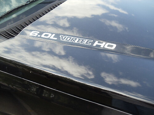 Kit d'autocollants en vinyle pour capot Vortec HO 6.0L pour camion Chevy 4x4