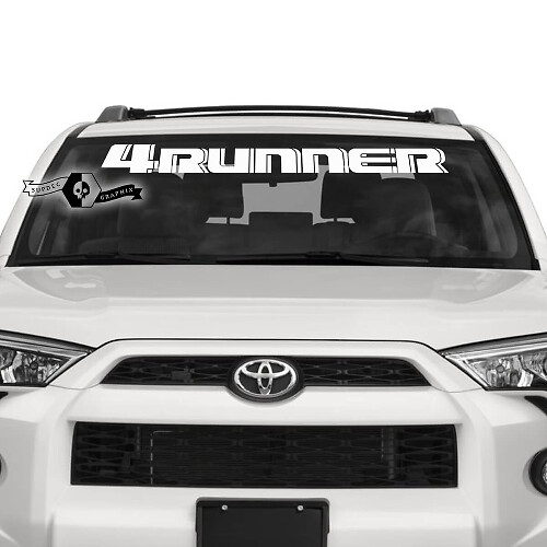 Bannière de pare-brise 4Runner Autocollant vinyle pour Toyota 4Runner