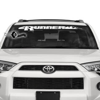 4Runner 2023 pare-brise montagne vinyle Logo autocollants autocollants pour Toyota 4Runner TRD
