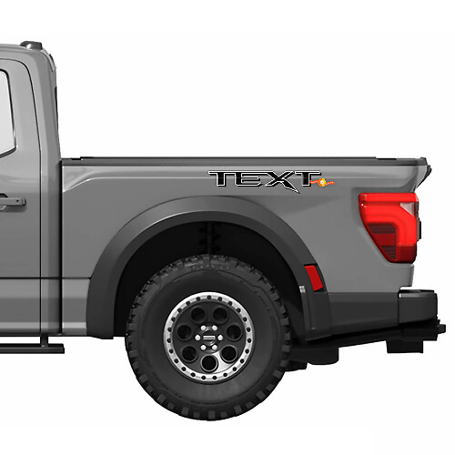 Paire d'autocollants vinyles de style Gen 3 personnalisés pour tableau de bord de Musclecar camion power truck