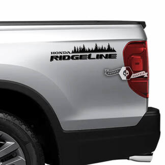 Paire 2023 Honda Ridgeline Forest Vinyl Body Side Bed Decal Sticker Graphics
