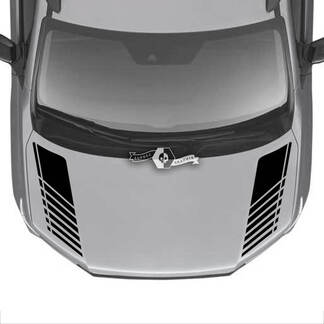 Capot Honda Ridgeline Stripe Logo Garniture Double Vinyle Autocollant Autocollants Autocollant Graphique SupDec Design
