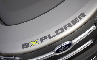 Ford Explorer America décalcomanie pare-brise topper fenêtre autocollant autocollant