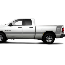 Autocollant Vinyle Latéral à Rayures Personnalisées avec Logo Hemi pour Dodge Ram 1500_3
