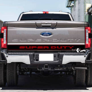 Hayon Ford Super Duty 2023 Logo Vinyl Stickers Stickers Graphics 2 Couleurs
