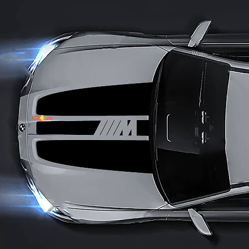 2022021+ BMW M4 G82 G83 M3 G80 Capot M Performance Autocollant vinyle autocollant
