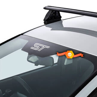 Ford Focus Fiesta Beast St Logo Bannière Pare-brise Fenêtre Autocollant Graphique
