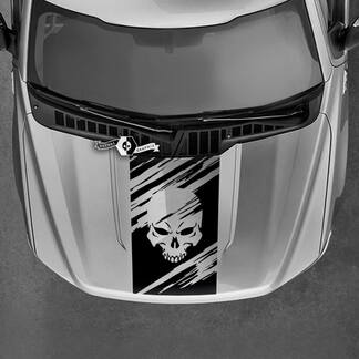 Capot Ford Maverick Punisher Destroyed Graphics Décalcomanies Toutes couleurs Autocollants Maverick
