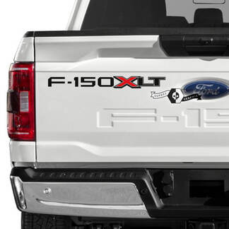 Ford F-150 XLT Hayon Logo Graphiques Autocollants Latéraux Autocollants 2 Couleurs
