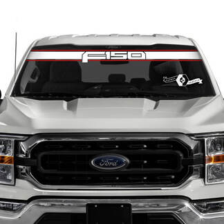 Ford F-150 Logo fenêtre pare-brise garniture graphique décalcomanies autocollants 2 couleurs
