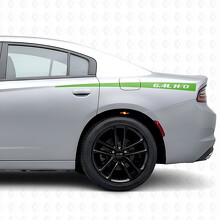 Autocollant vinyle latéral 6.4L H/O Stripes pour Dodge Charger 2015-2026_3