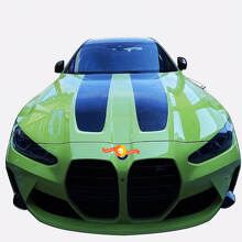 Autocollant vinyle capot style CSL pour BMW M4 M3 G80 G82 G83 2021+
 2