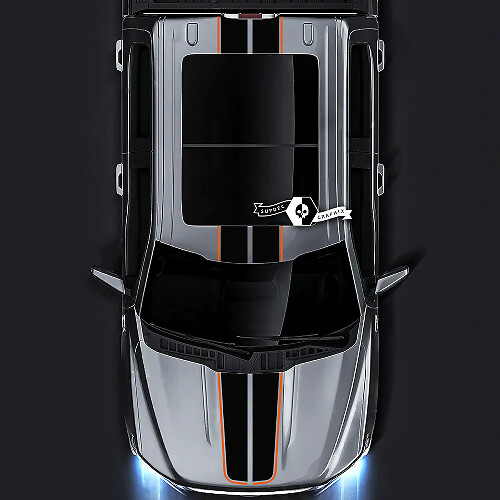 Ford F-150 XL XLT STX LARIAT Capot Toit Hayon Garniture Graphique Autocollants Latéraux Autocollants 2 Couleurs
