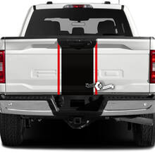 Kit de décalques vinyle à rayures larges pour capot, toit et hayon pour Musclecar camion XLT STX_2