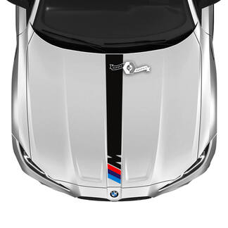 2021+ BMW M4 M3 G80 G82 G83 M Performance Hood M Logo Center Vinyl Decal Autocollant
