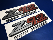 Set d’autocollants vinyle tout-terrain Z92 pour GMC Sierra Yukon Canyon_2