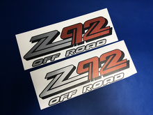 Set d’autocollants vinyle tout-terrain Z92 pour GMC Sierra Yukon Canyon_3