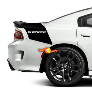 Dodge Charger Tailband Logo Style Bandes arrière Autocollants en vinyle Graphiques
