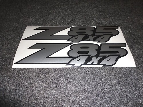 Ensemble d'autocollants en vinyle Z85 4x4 pour camions GMC