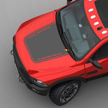 Autocollant Vinyle Graphique Bande Verticale Capot pour Dodge Ram 2500 Power Wagon 2