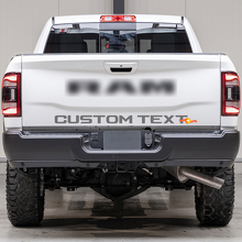 Autocollant Vinyle Lettrage Personnalisé pour Hayon Dodge Ram Power Wagon_2