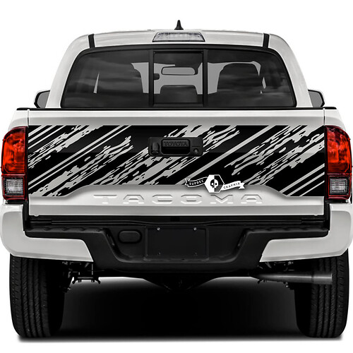Toyota Tacoma SR5 Hayon Boue Splash Détruit Vinyle Autocollant Graphique
