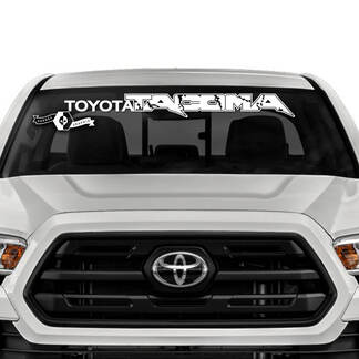 Kit d'autocollants en vinyle pour pare-brise, pour Toyota Tacoma Raptor Style
