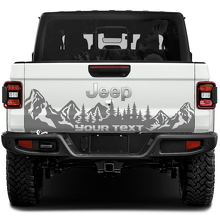 Jeep Gladiator Wrap Forêt Montagnes Autocollants Vinyle Graphiques Hayon Lit Vinyle Autocollants Décalcomanies
 2