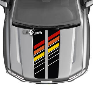 Ford Ranger Hood Logo Truck Stripes Graphics Décalcomanies 2 couleurs
