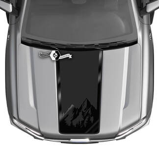 Ford Ranger Hood Mountains Truck Stripes Graphics Décalcomanies 2 couleurs
