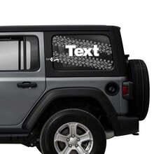 Autocollants vinyle pour lunette arrière avec double empreinte de pneu pour Jeep Wrangler Unlimited_3