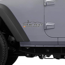 Autocollant vinyle latéral style montagnes R2-D2 pour Jeep Wrangler Unlimited_2