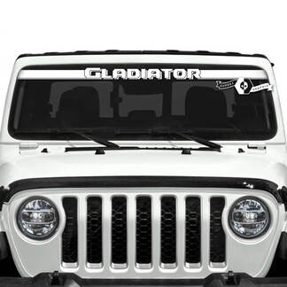 Jeep Gladiator pare-brise Logo pneu piste décalcomanies vinyle graphiques
