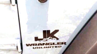 2 JK Jeep Mountain Wrangler Unlimited CJ TJ YJ JK XJ Sticker autocollant toutes les couleurs