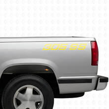 Ensemble d'autocollants en vinyle 305 SS pour flancs de camionnettes Chevrolet_9