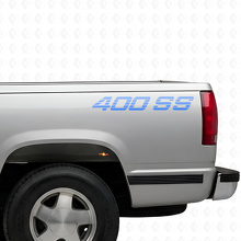 Jeu d'autocollants en vinyle 400 SS pour panneaux latéraux de Chevrolet Trucks_2