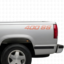 Jeu d'autocollants en vinyle 400 SS pour panneaux latéraux de Chevrolet Trucks_6