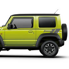 Suzuki JIMNY Side Lines graphiques Portes autocollant Logo autocollant
 2