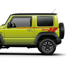 Suzuki JIMNY Side Lines graphiques Portes autocollant Logo autocollant
 3