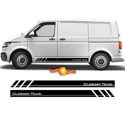 Kit de décalcomanies en vinyle pour bande latérale personnalisée pour Volkswagen Transporter T5-7