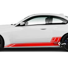 Paire BMW M2 M240 G42 F22 F87 M Performance Rocker Panel Side Stripe Portes Stripe Vinyl Decal Sticker
 2