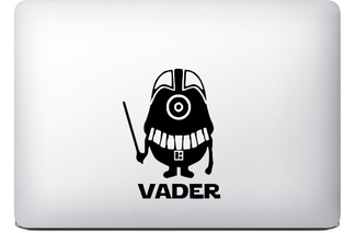 autocollant de serviteur de Dark Vador pour MacBook
