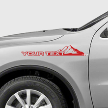 Kit d’autocollants en vinyle style montagnes pour ailes Dodge Durango_2