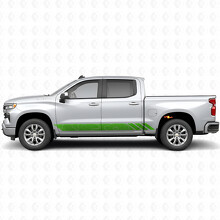 Bandes Vinyle Topographiques pour Porte et Bas de Caisse Chevrolet Silverado 1500 T1XX 2019-2026_6